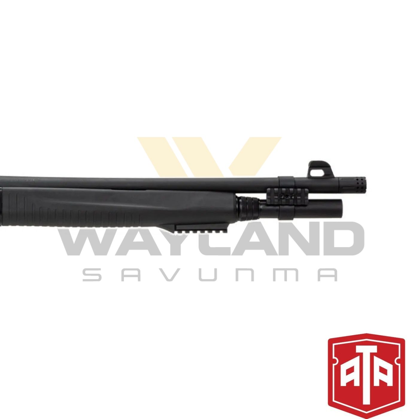 ATA ARMS CY TAKTİK SİYAH 12 CAL 47 CM YİVSİZ AV TÜFEĞİ görseli 5