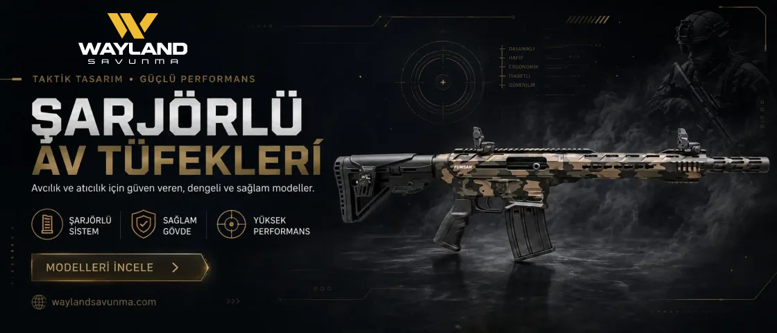 Şarjörlü Av Tüfekleri