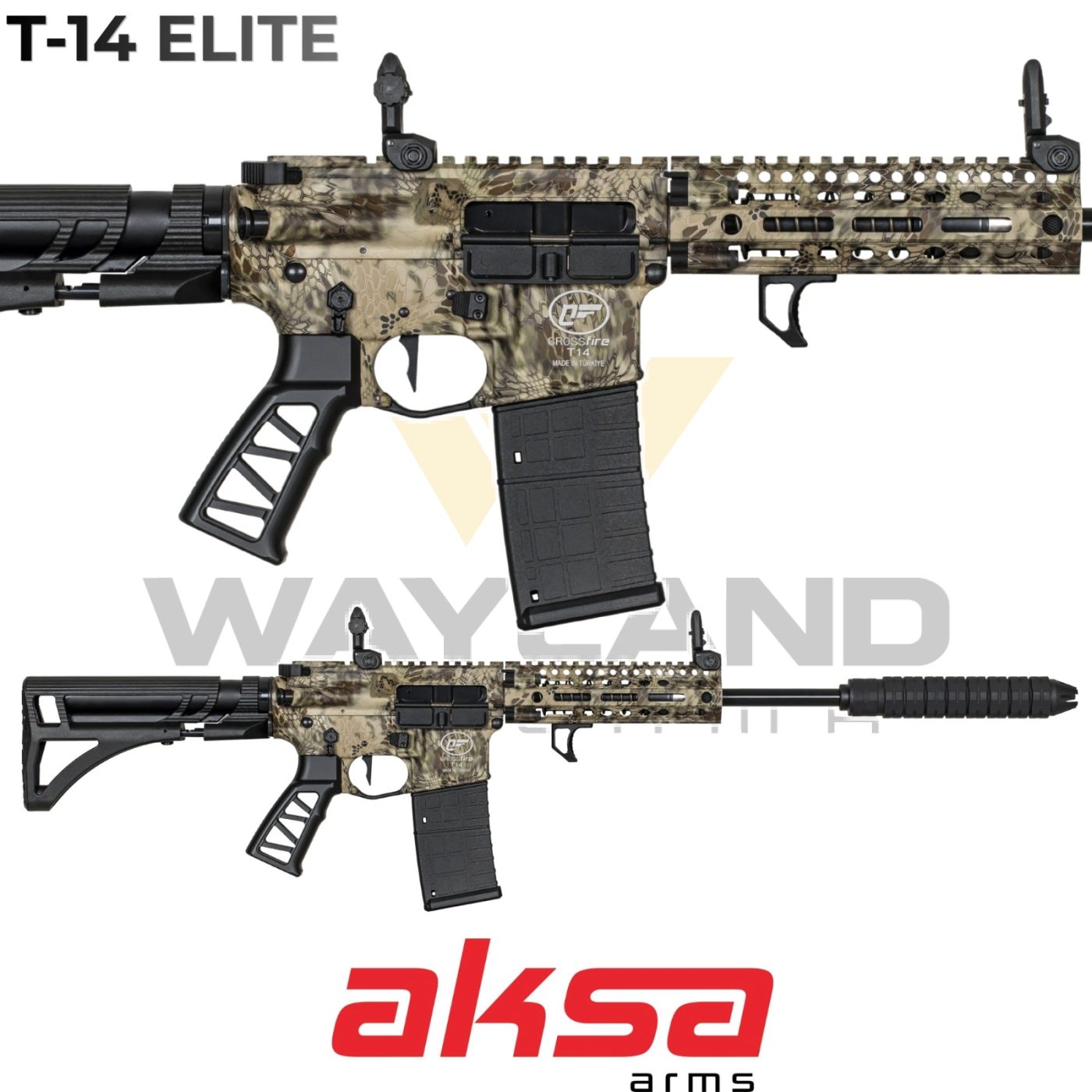 Aksa Crossfire T-14 Elite Alpine 36 Kalibre Şarjörlü Av Tüfeği