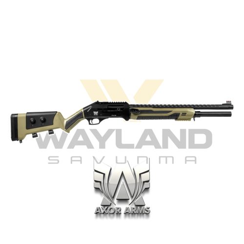 Axor Arms FS-PRO + Çöl Siyah Kırma Katlanabilir Otomatik Av Tüfeği ikinci görünüm
