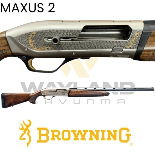Browning Maxus 2 Ultimate Golden Ducks Yarı Otomatik Av Tüfeği ikinci görünüm