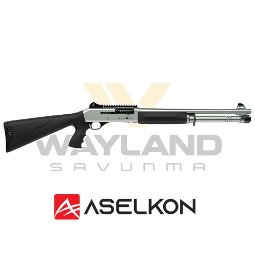 Aselkon S4 GT Titanium Hybrid Taktik Pistol Grip Yarı Otomatik Av Tüfeği