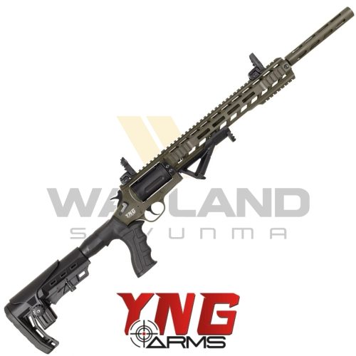 YNG Arms OD Green Taktikal 36 Kalibre Revolver Toplu Tüfek