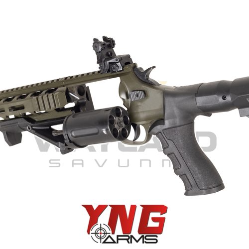 YNG Arms OD Green Taktikal 36 Kalibre Revolver Toplu Tüfek ikinci görünüm