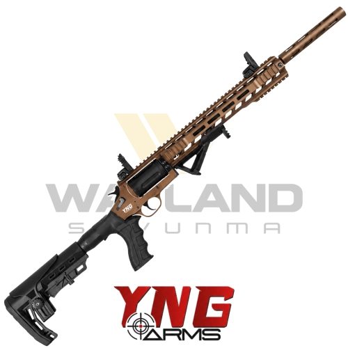 YNG Arms Bronz Taktikal 36 Kalibre Revolver Toplu Tüfek