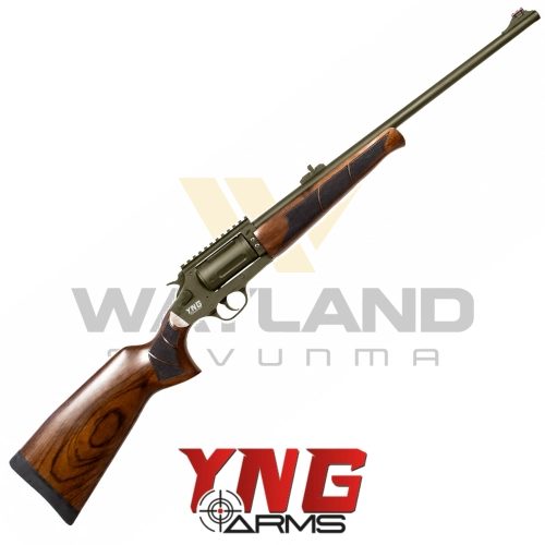 YNG Arms Haki Ahşap 36 Kalibre Revolver Toplu Tüfek