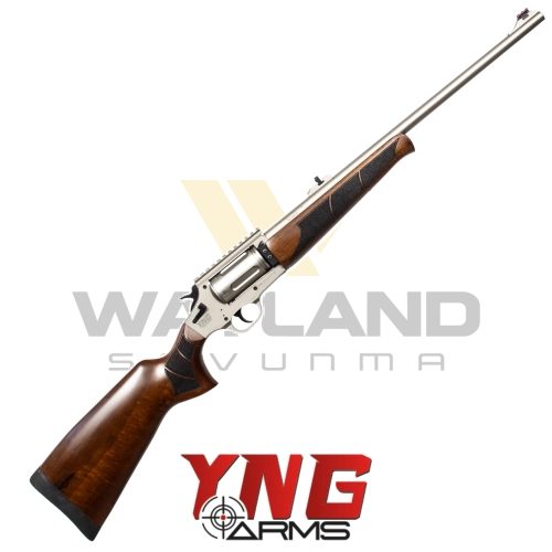 YNG Arms Nikel Ahşap 36 Kalibre Revolver Toplu Tüfek