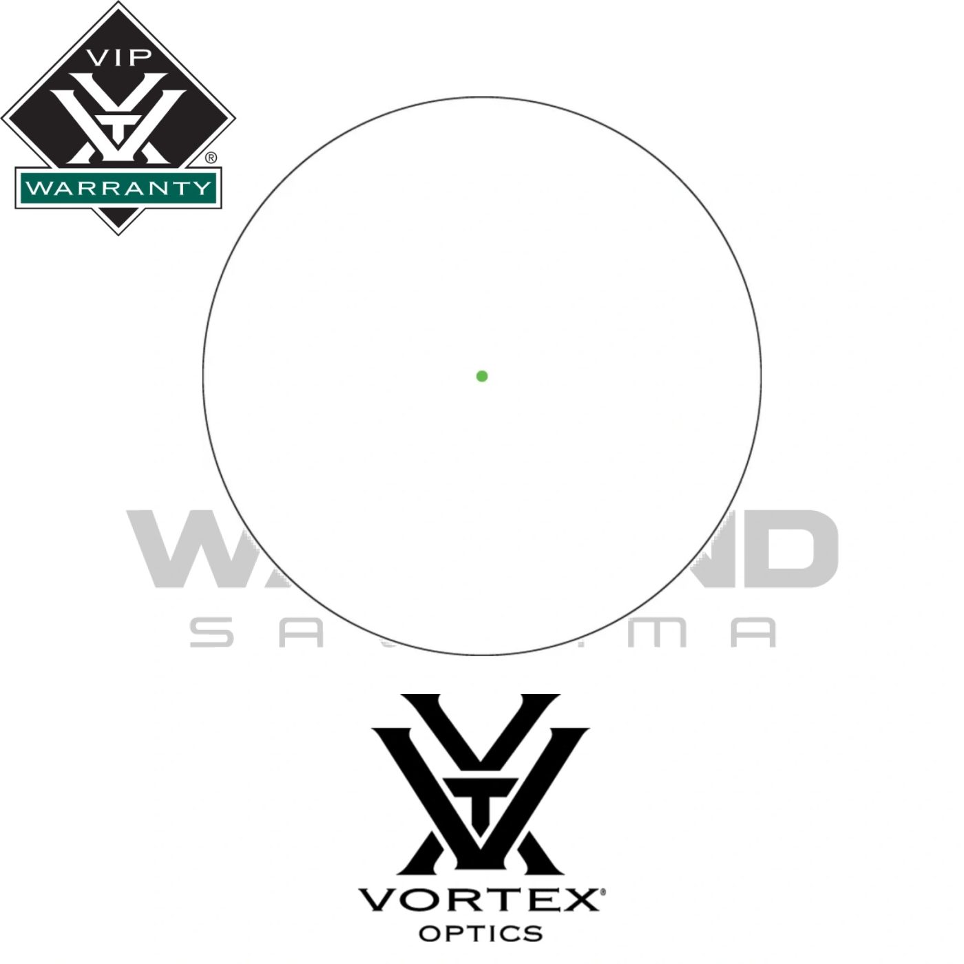 Vortex Crossfire 2 MOA Green Dot | Yeşil Noktalı Hassas Nişangah görseli 5