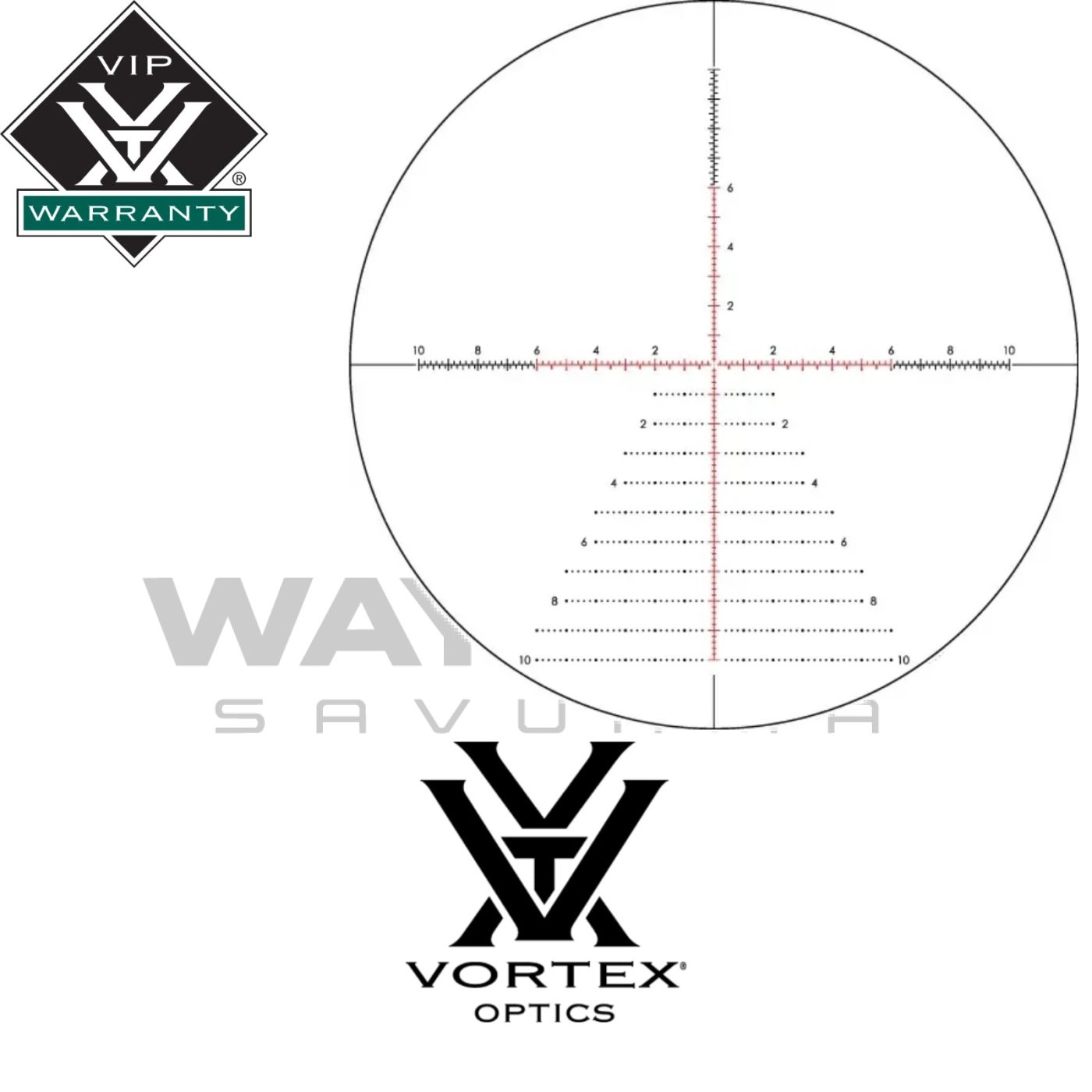 Vortex Razor HD Gen III 6-36x56 FFP EBR-7D Tüfek Dürbünü (MRAD) görseli 5