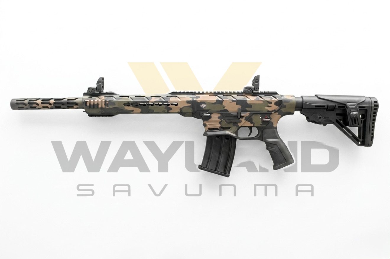 FUMSAN ARMS FS12 KAMUFULAJ ŞARJÖRLÜ AV TÜFEĞİ  görseli 3