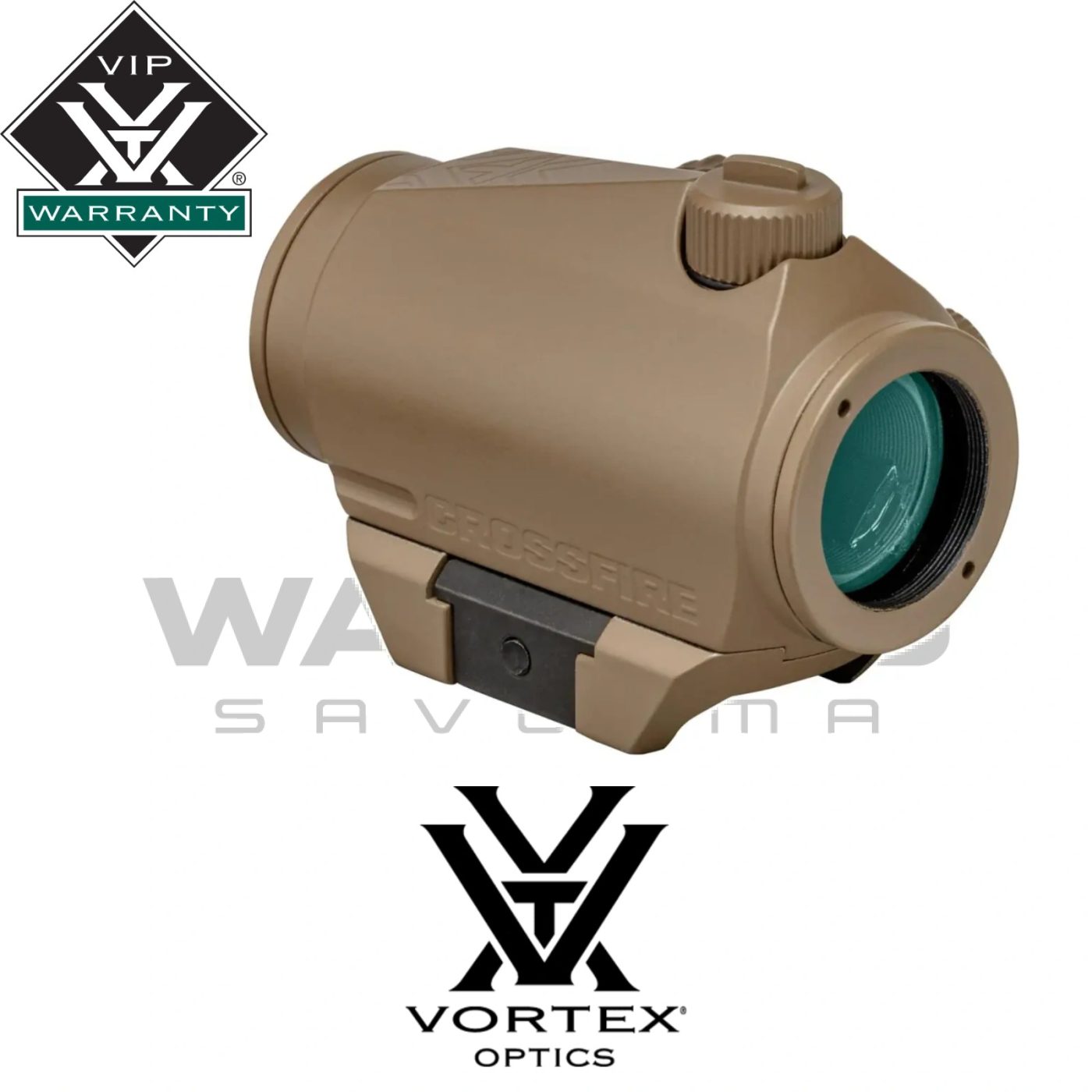 Vortex Crossfire Tan FDE 2 MOA Red Dot ikinci görünüm