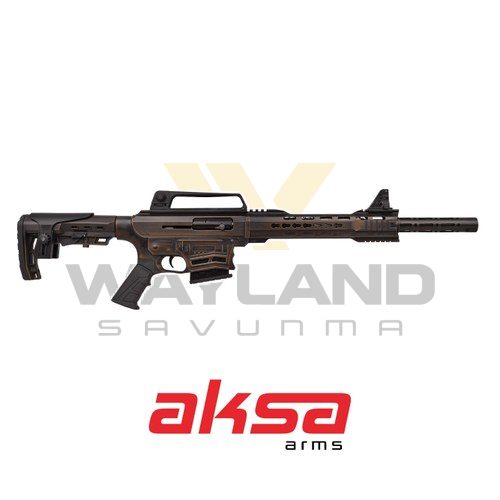 Aksa Arms CF-12 Bronz Eskitme Şarjörlü Otomatik Av Tüfeği