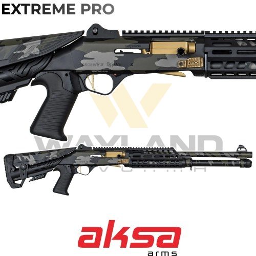 Aksa Crossfire S4 Extreme Pro Camo 1 Haki Otomatik Av Tüfeği