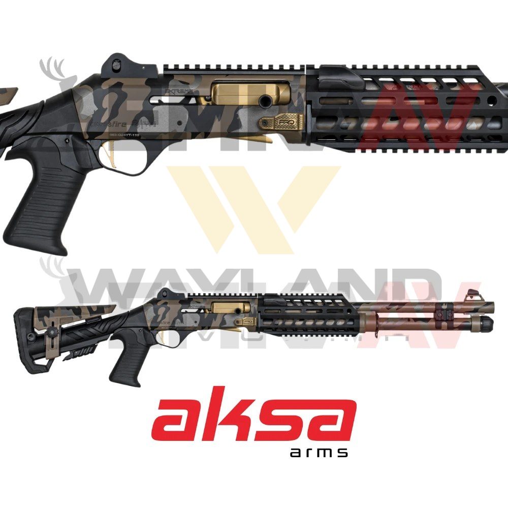 Aksa Crossfire S4 Extreme Pro Camo 2 Çöl Otomatik Av Tüfeği