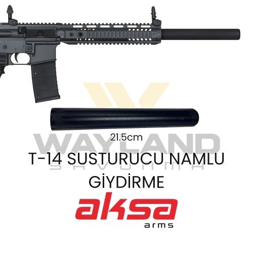 Aksa T-14 Susturucu Namlu Giydirme (36 - 410)