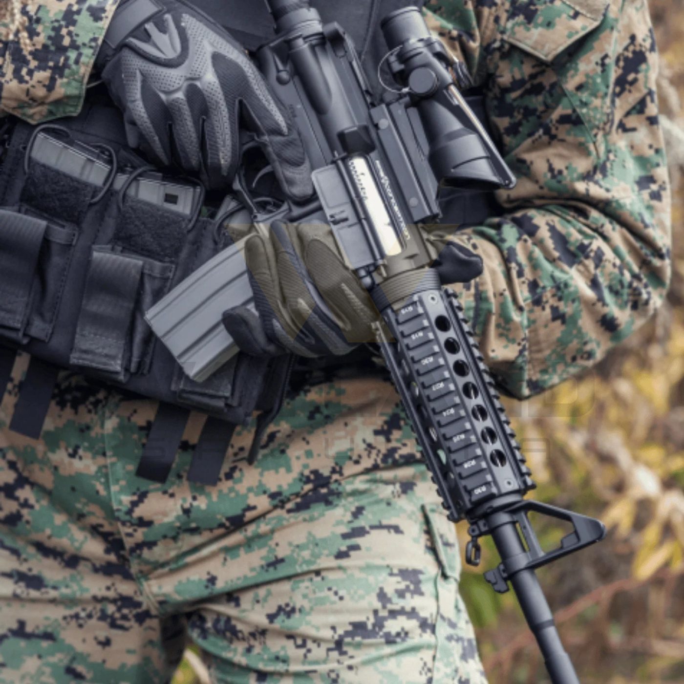 APS ASR104 M4 RIS FULL METAL Airsoft Tüfek ikinci görünüm
