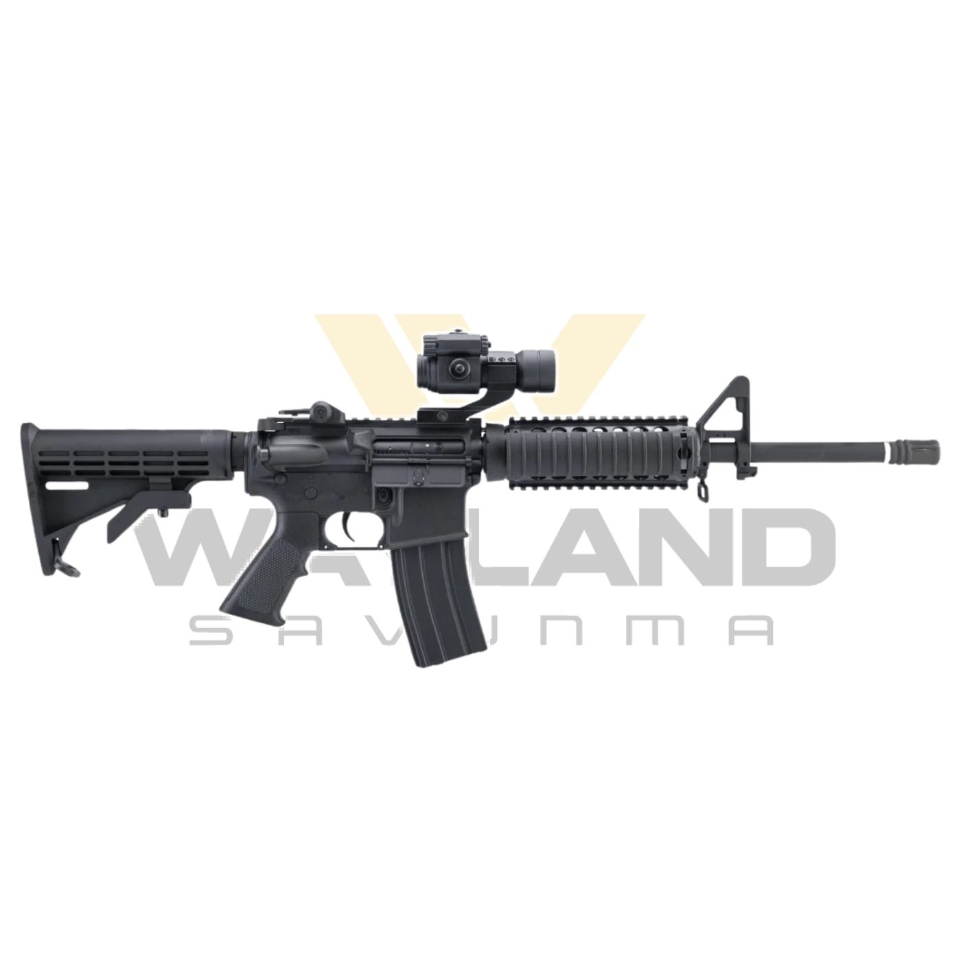 APS M4A1 SOCOM Airsoft Tüfek SIYAH SDU2.0 e-Silver Edge E307 görseli 3