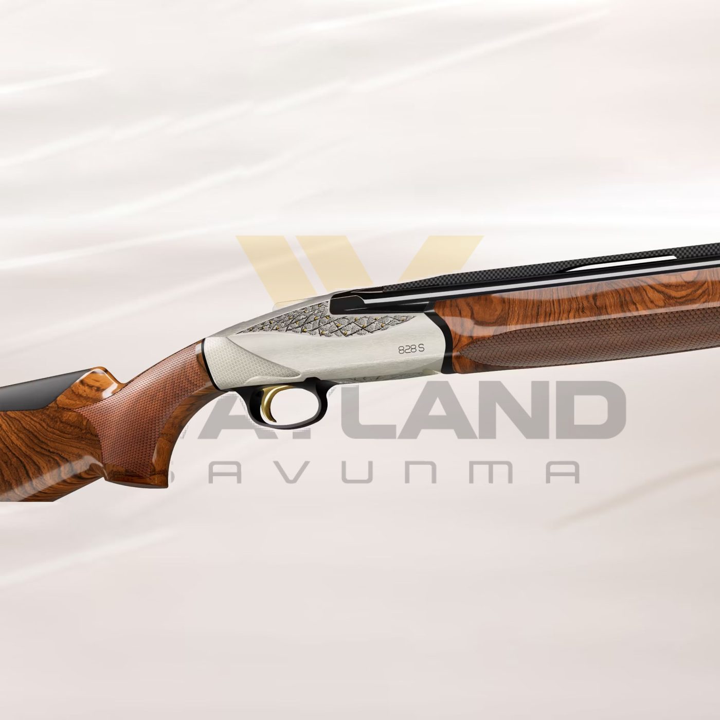 Benelli 828S Silver A.I. Süperpoze Av Tüfeği ikinci görünüm