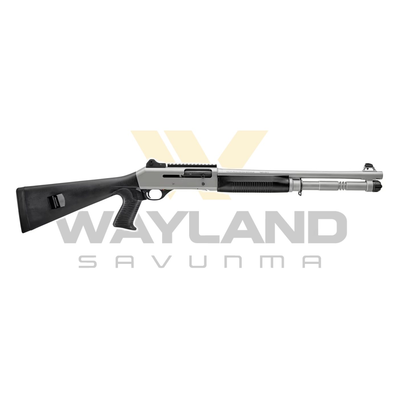 Benelli M4 Cerakote Silver Pistol Grip Yarı Otomatik Av Tüfeği