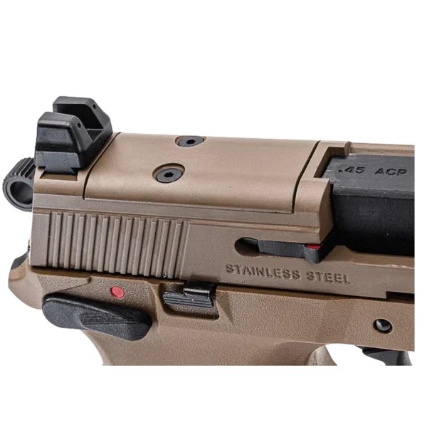 Cybergun VFC FNX-45 Tactical GBB Airsoft Tabanca Tan - CB3-FNX-TN01 görseli 10