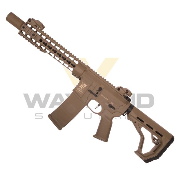 Delta Armory Airsoft Rifle AR15 KeyMod 10'' Charlie EAGLE Tüfek FULL TAN görseli 5
