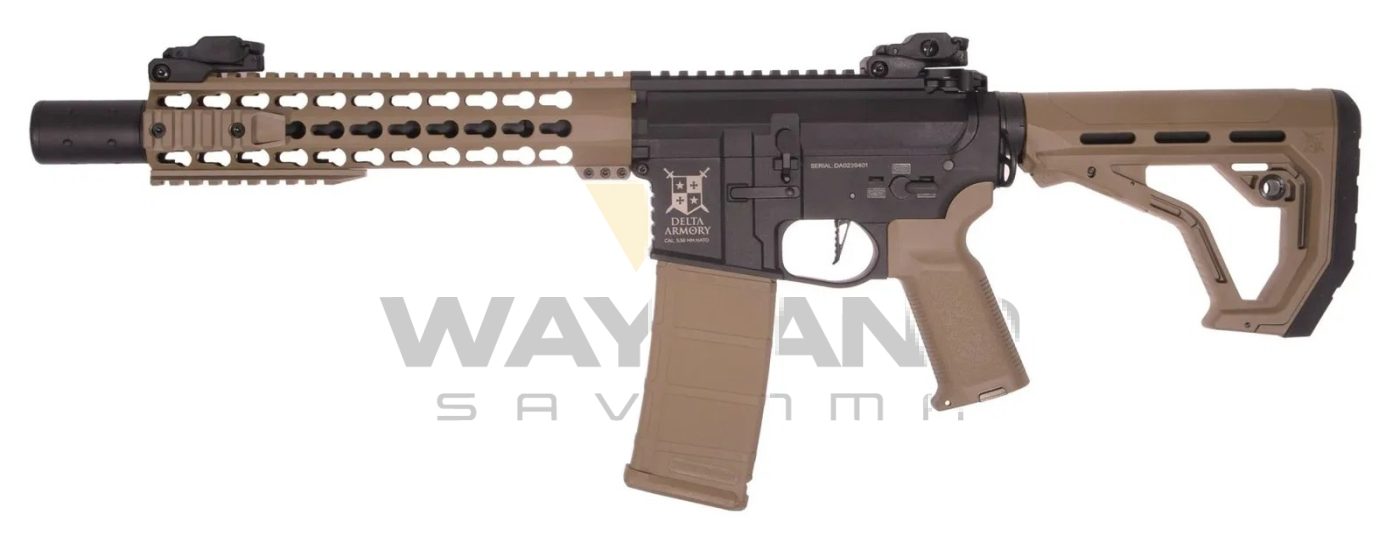 Delta Armory Airsoft Rifle AR15 KeyMod 10'' Charlie EAGLE Tüfek Half Tan görseli 7