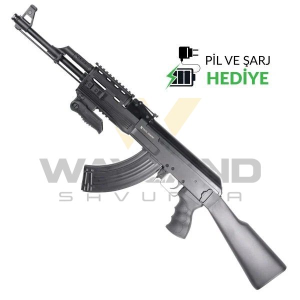 Delta Armory AK47 TACTICAL Airsoft Tüfek PIL ŞARJ DAHIL SET - DA-C13 görseli 9
