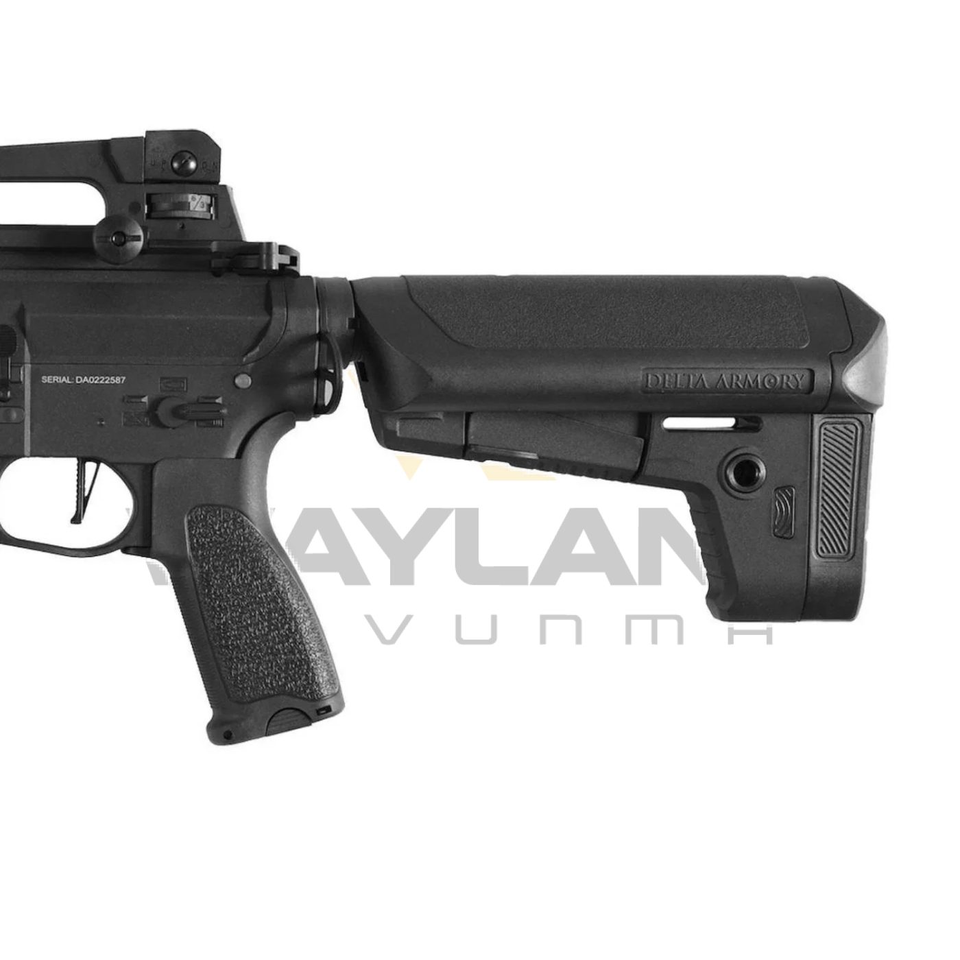 Delta Armory AR15 Classic Charlie PIL ŞARJ SET Airsoft Tüfek / Siyah DA-C01 ikinci görünüm