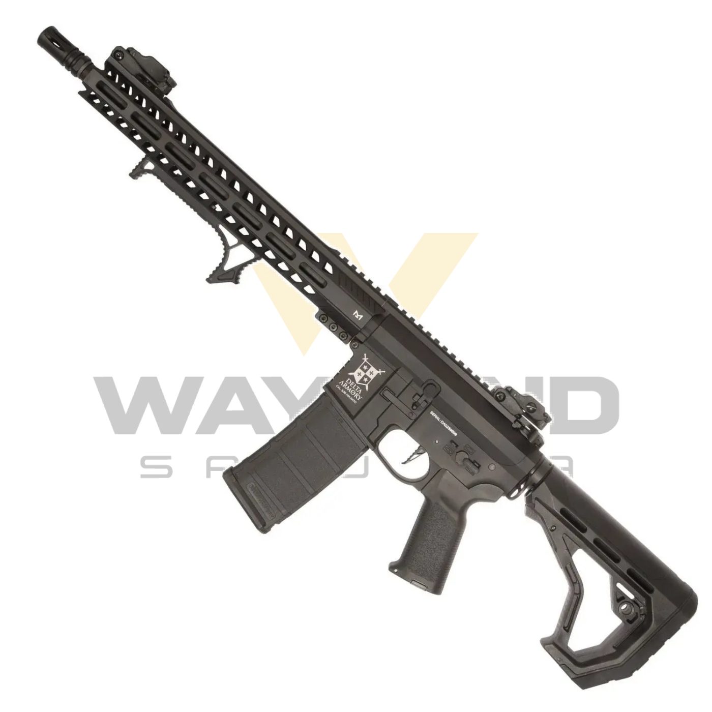 Delta Armory AR15 M-Lok Long ALPHA Siyah AEG Airsoft