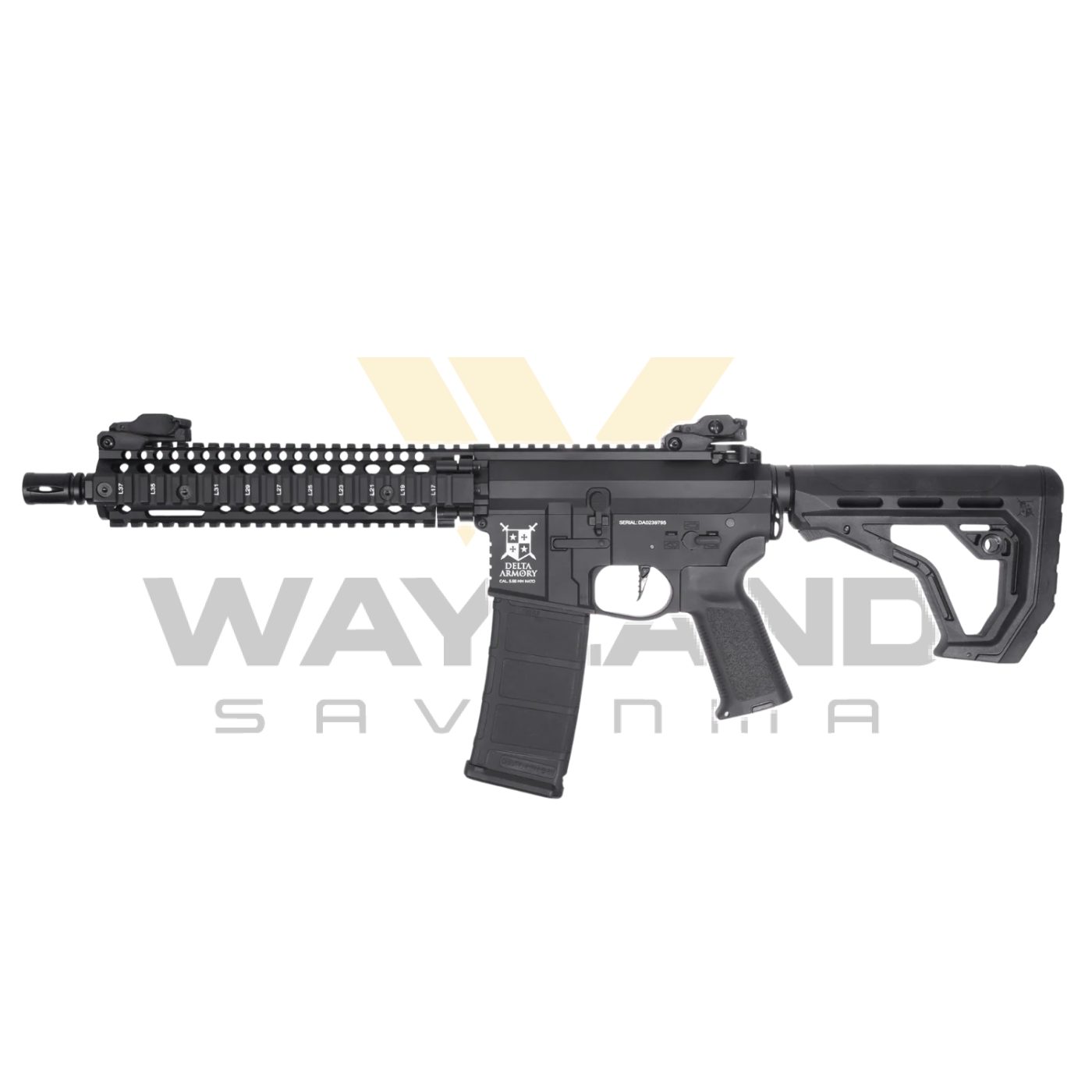 Delta Armory AR15 MK18 Alpha EAGLE SIYAH Airsoft Tüfek görseli 3