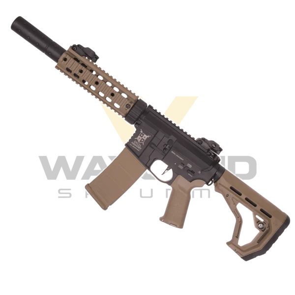 Delta Armory AR15 SilentOps 7'' Charlie EAGLE TAN Siyah AEG Airsoft Tüfek görseli 6