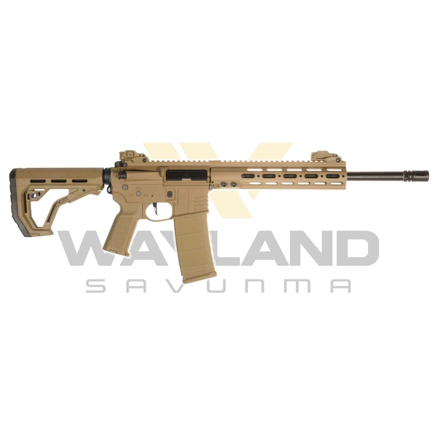 Delta Armory AR15 TEMPEST 1 FULL TAN Alpha Eagle Airsoft Tüfek DA-A19-FT-EGL görseli 5