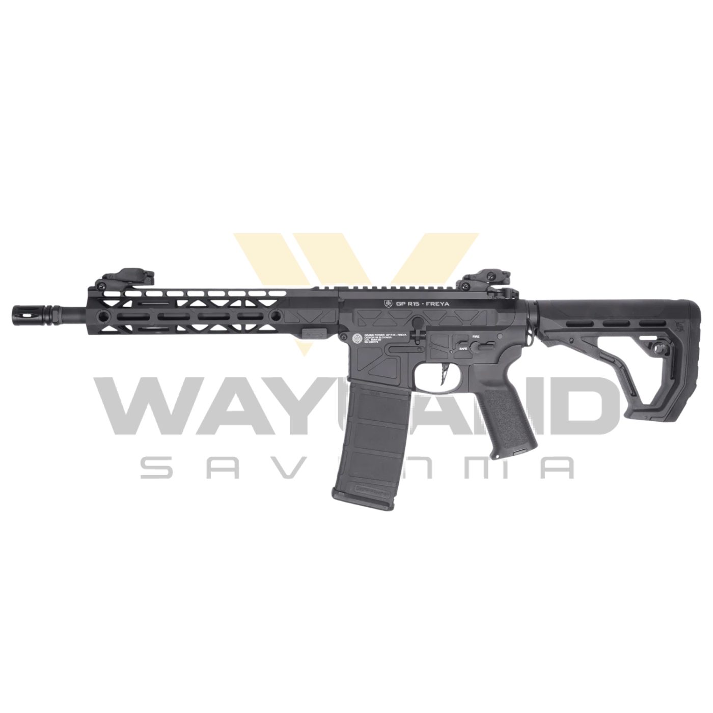 Delta Armory FREYA R15 M-LOK 10'' Gen.2 SIYAH Airsoft Tüfek (FULL CNC+ETU) ikinci görünüm