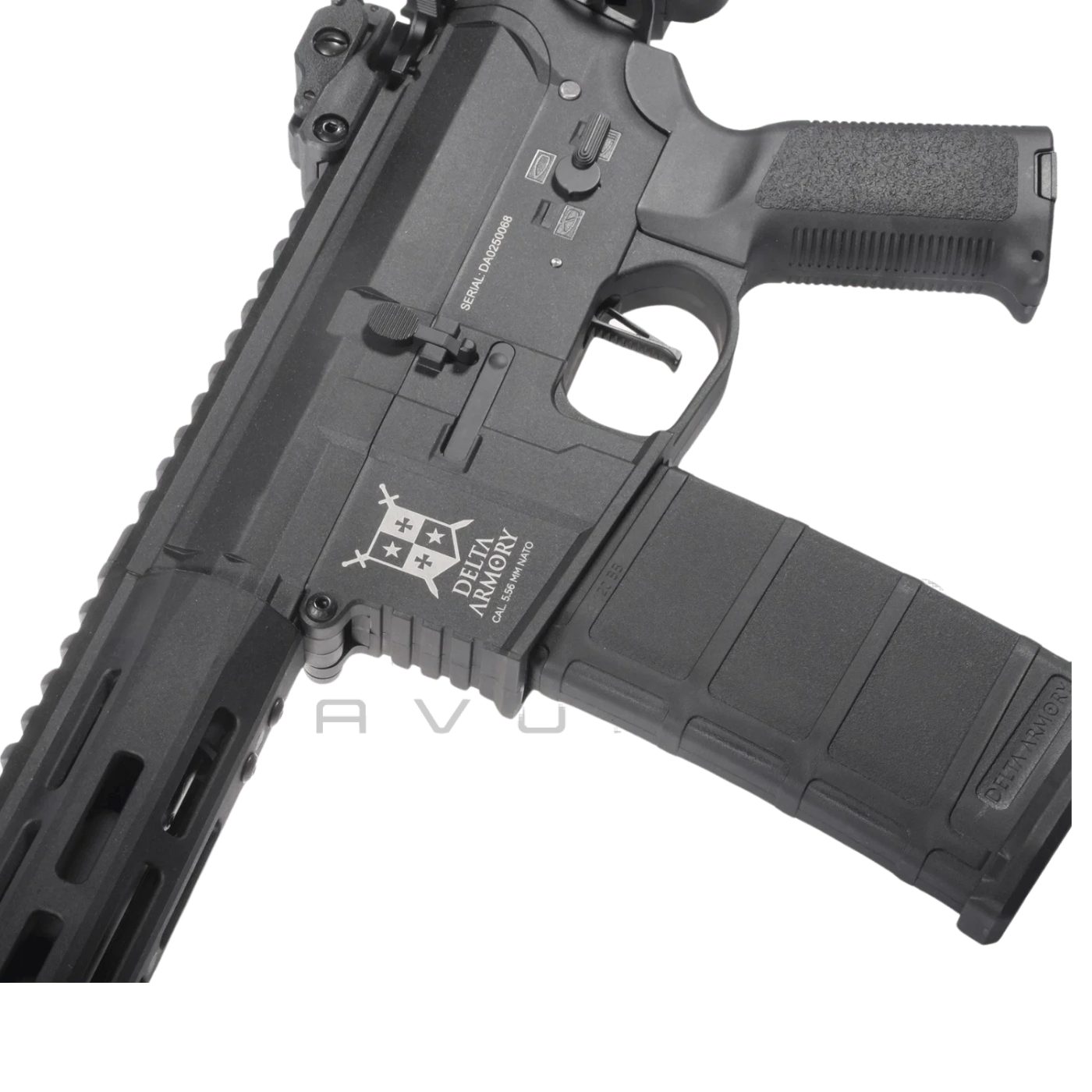 Delta Armory M4 AR15 M-LOK 10'' Charlie EAGLE Airsoft Tüfek - Siyah DA-C09-EGL görseli 3