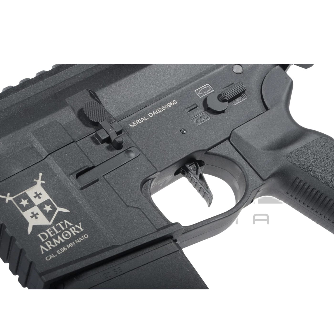 Delta Armory M4 AR15 M-LOK 10'' Charlie EAGLE Airsoft Tüfek - Siyah DA-C09-EGL görseli 7