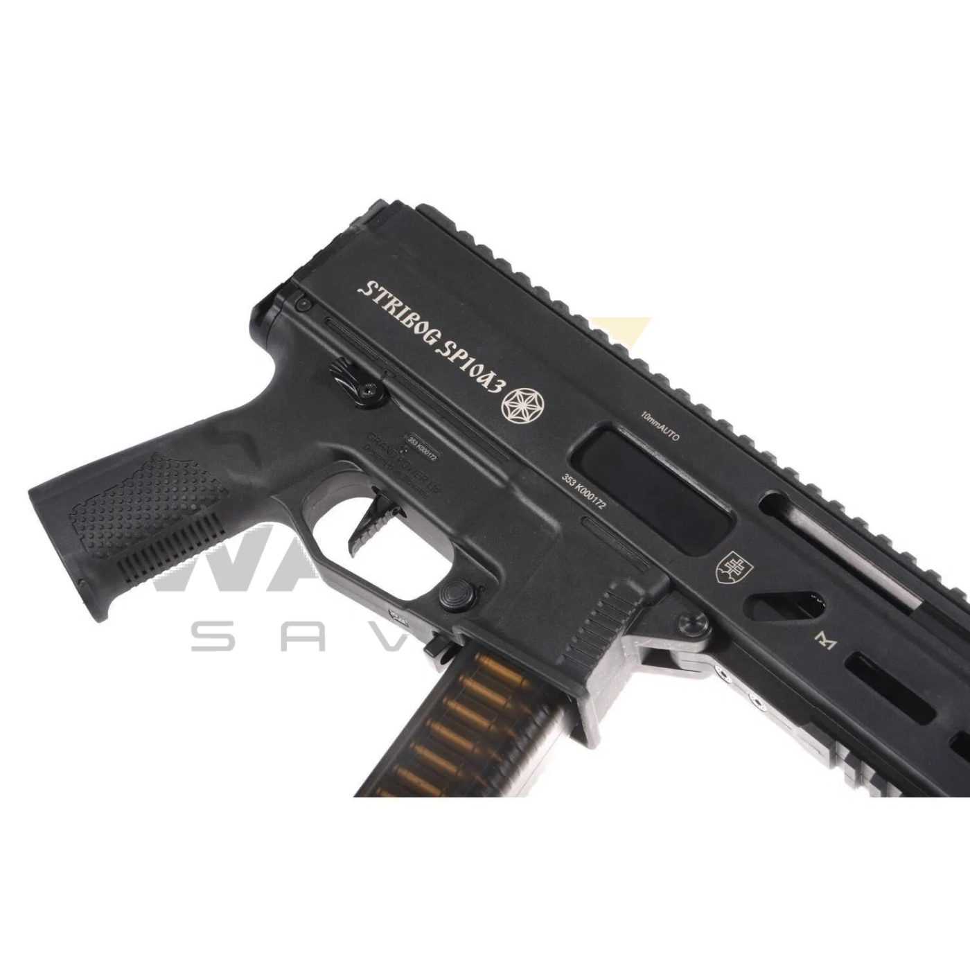 Delta Armory STRIBOG SP10A3 Siyah UPGRADE Charlie Airsoft Tufek & Dipçik Setli görseli 7