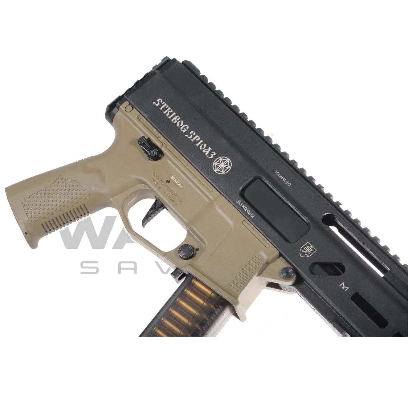 Delta Armory STRIBOG SP10A3 Tan UPGRADE Charlie Airsoft Tufek & Dipçik Setli görseli 3