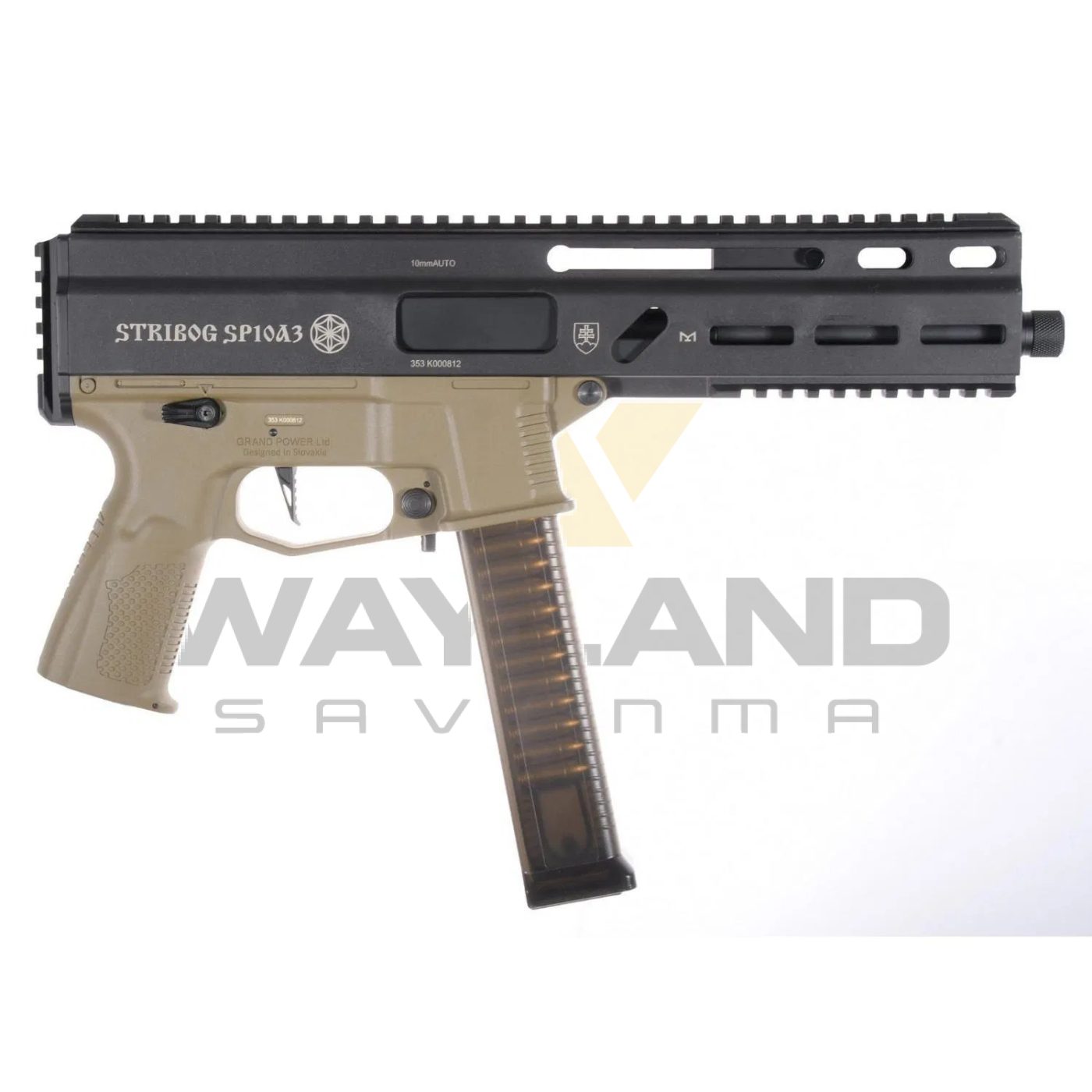 Delta Armory STRIBOG SP10A3 Tan UPGRADE Charlie Airsoft Tufek & Dipçik Setli görseli 5