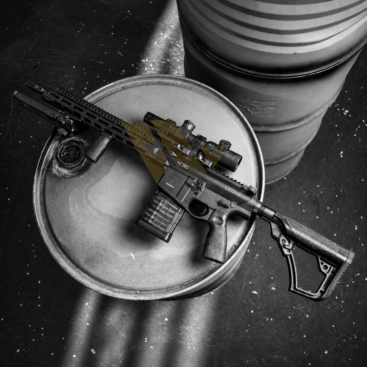 EMG Daniel Defense DD5 Black / V3 Airsoft AEG CYMA Platinum Gearbox & Kestrel V2 MOSFET ikinci görünüm