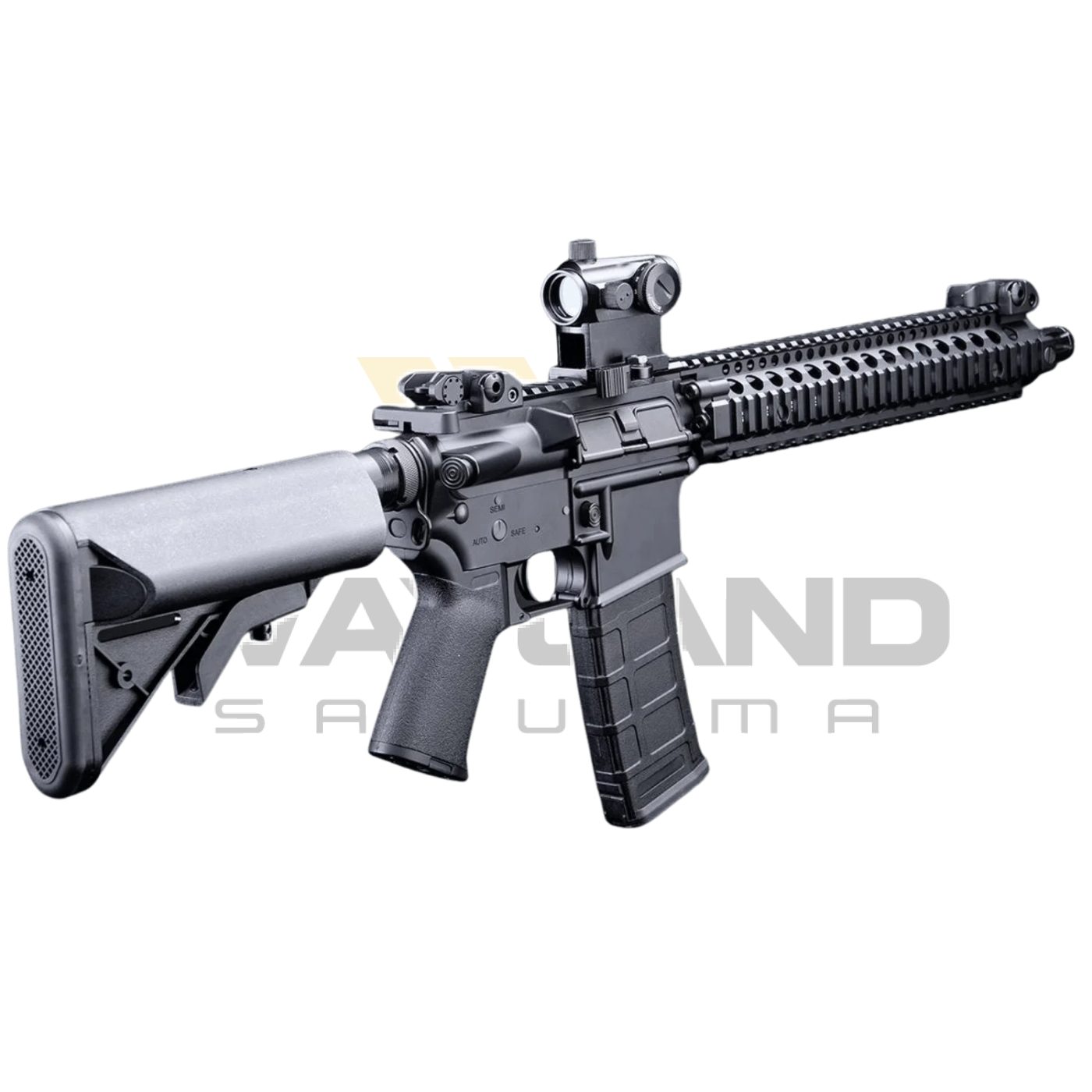EMG Daniel Defense Lisanslı DDM4A1 Block II 12'' SIYAH Airsoft Tüfek Platinum QBS 400FPS görseli 5