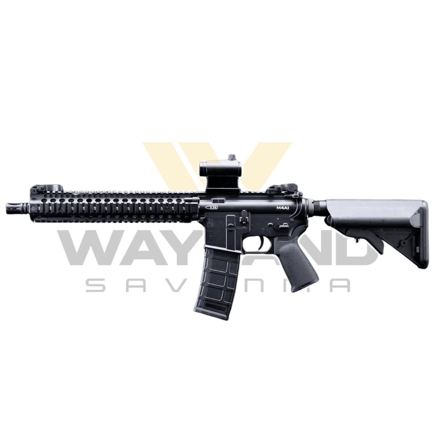 EMG Daniel Defense Lisanslı DDM4A1 Block II 12'' SIYAH Airsoft Tüfek Platinum QBS 400FPS görseli 3
