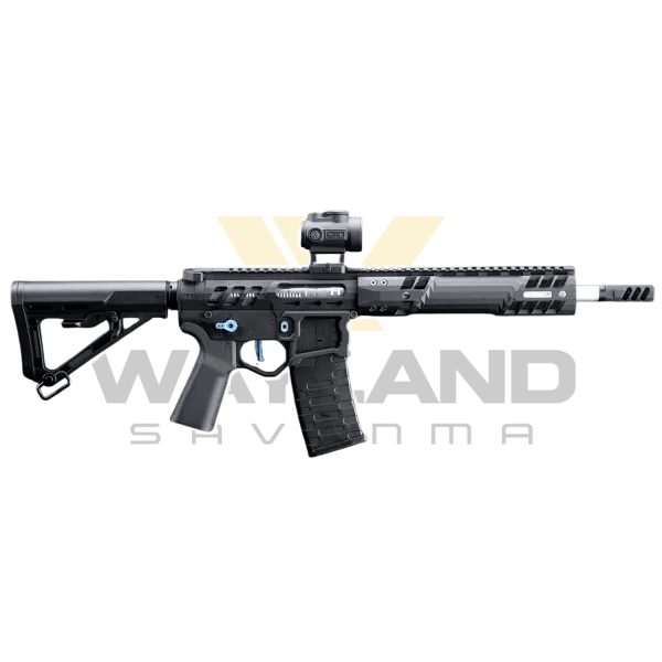 EMG F1 UDR-15 SIYAH/MAVI Skeletonized AR-15 eSilverEdge C7M M-LOK Handguard Airsoft AEG Tüfek (EMG-SC-BBL-3) görseli 7
