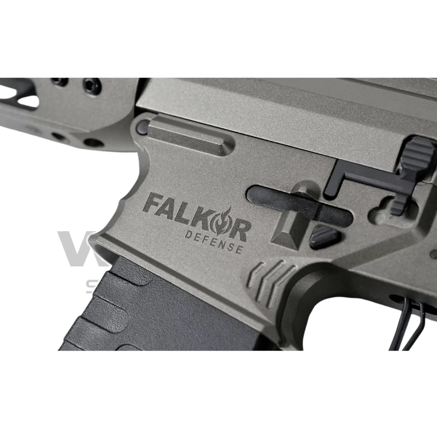 EMG Falkor Defence .223 RECCE GREY SilverEdgeII Gearbox ETU AEG Training Rifle ikinci görünüm
