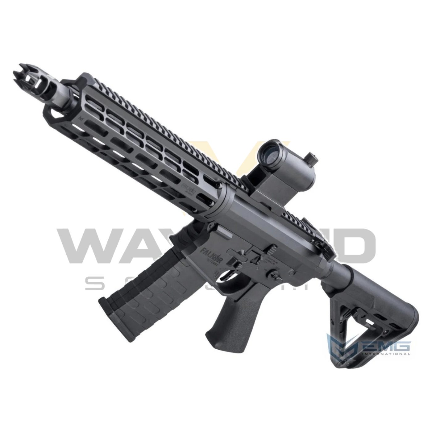 EMG Falkor Defence Phantom BLACK 5.56 AMBI SBR eSilver Edge SDU 2.0 Airsoft Tüfek (EMG-FD-P-B-3)