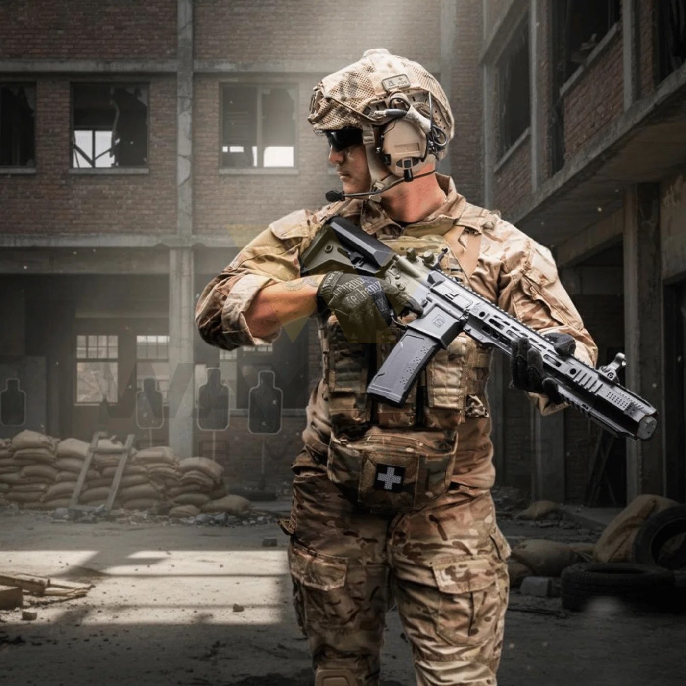 EMG SAI GRY AR-15 GRI Renk /10,5''/ Airsoft Tüfek ikinci görünüm