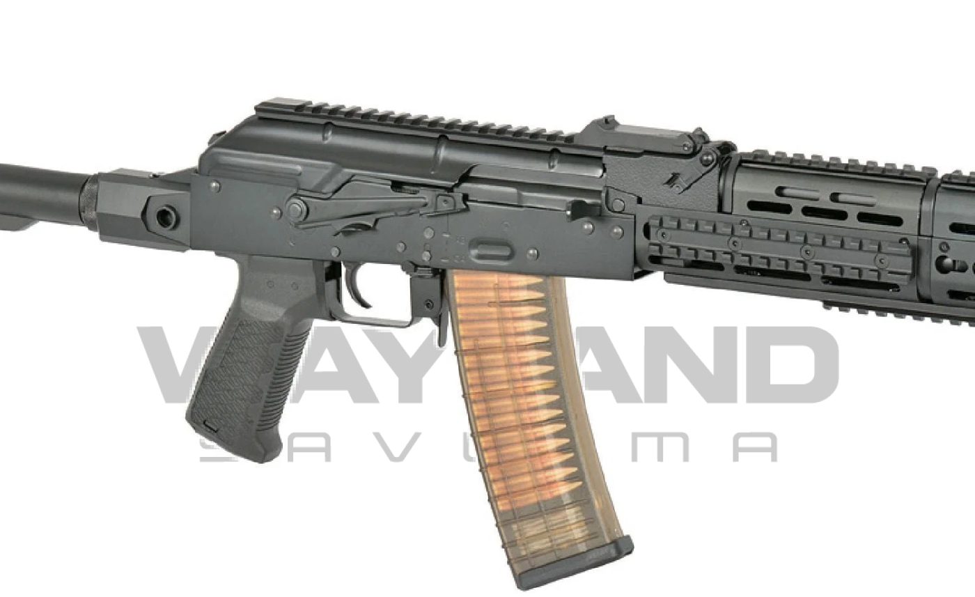 EMG Strike Industries AK-TRAX BLACK Airsoft Modern AK74 Eshooter ETU sistem görseli 4