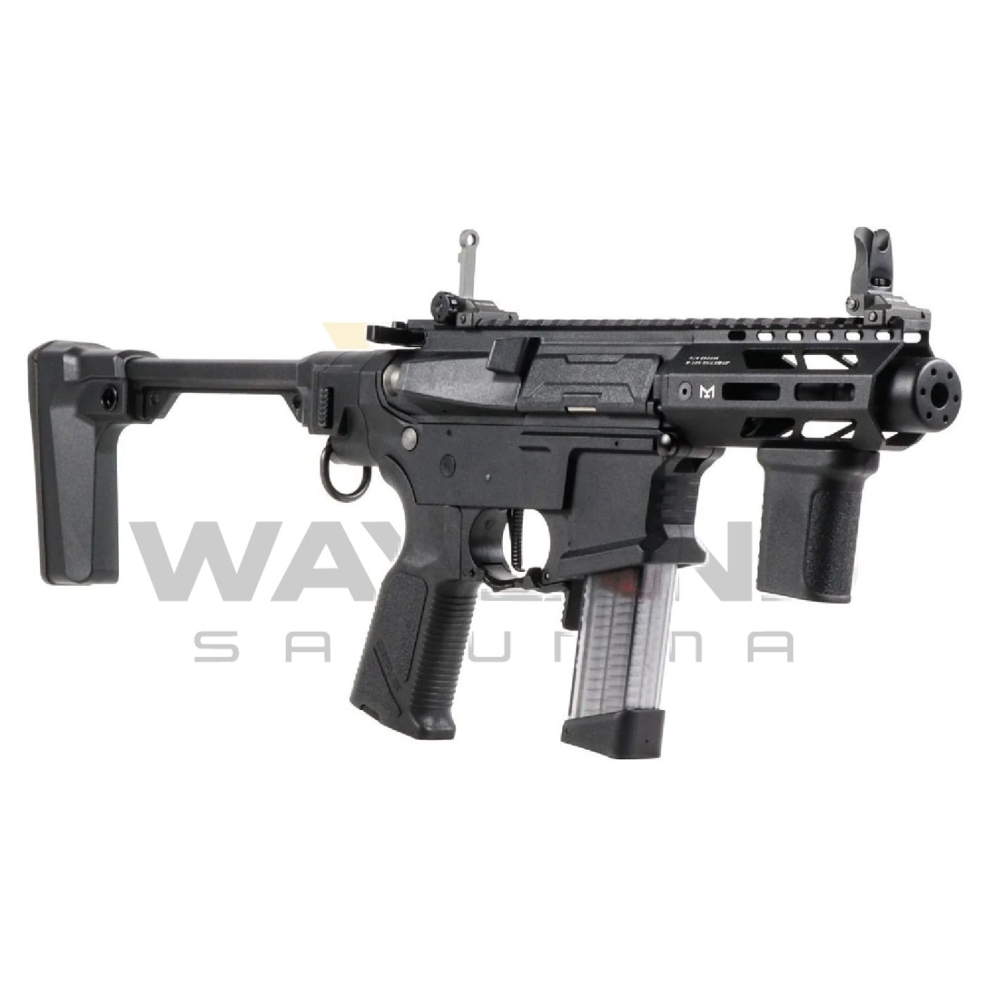 GuayGuay ARP9 v3.0 Siyah Compact Airsoft AEG Tüfek G&G (4.5'' Metal RIS) (EGC-ARP-9V3-BNB-NCM)