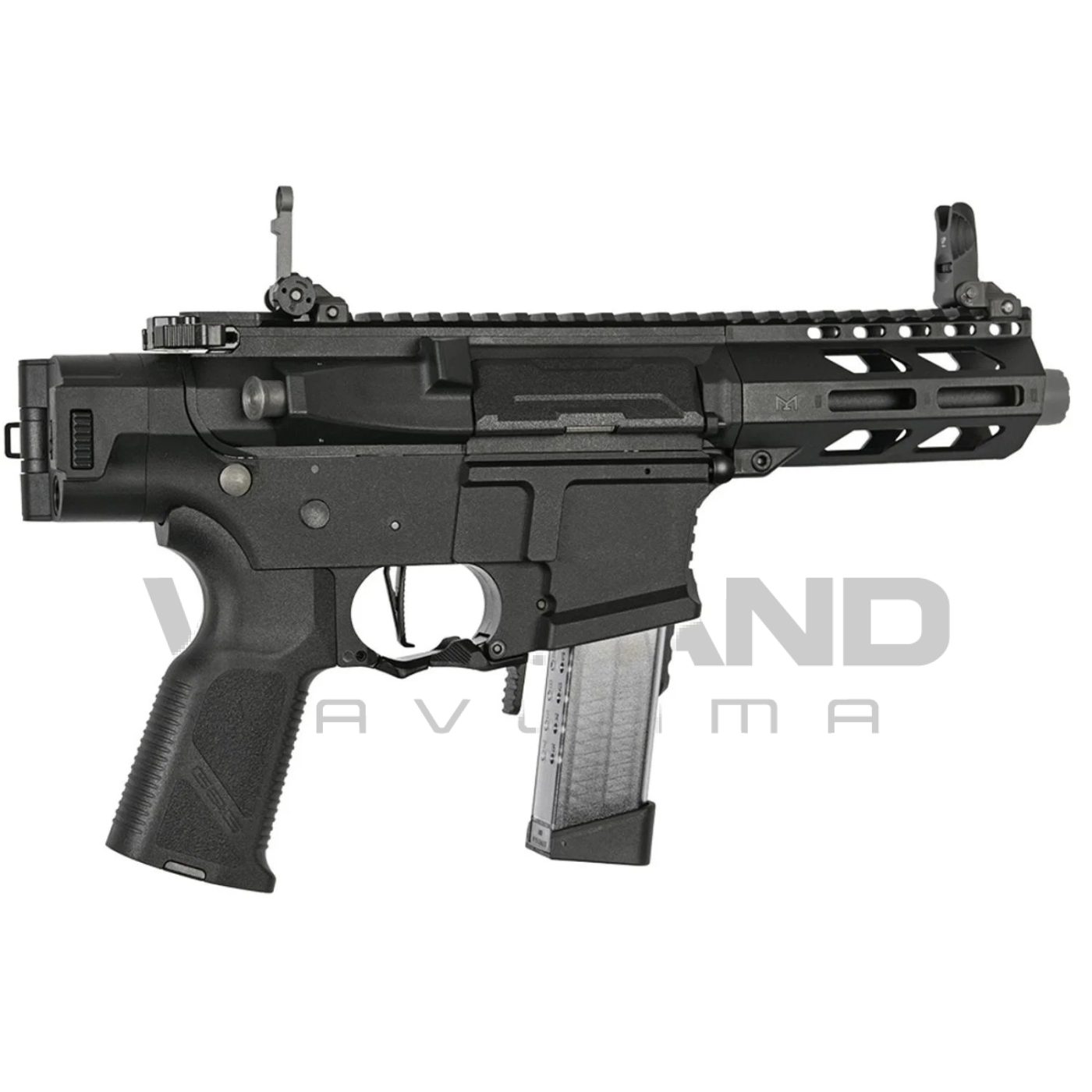 GuayGuay ARP9 v3.0 Siyah Compact Airsoft AEG Tüfek G&G (4.5'' Metal RIS) (EGC-ARP-9V3-BNB-NCM) ikinci görünüm