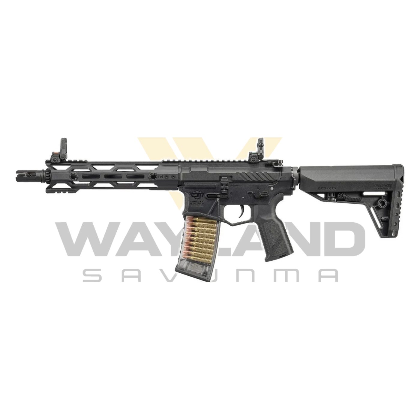 GuayGuay CM16 STEALTH 556 Black AEG Airsoft Tüfek (EGC-16P-STL-556-NCM) ikinci görünüm
