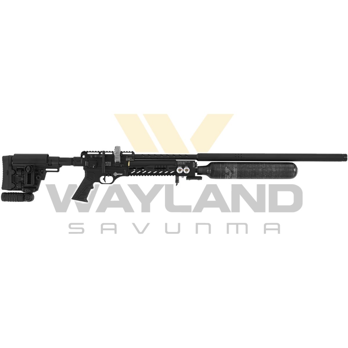 Hatsan Factor Sniper L LONG Black PCP Havalı Tüfek